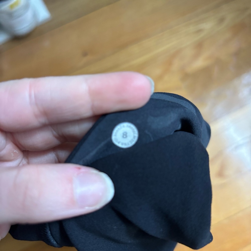Black Lulu Align Bra - Picture 8 of 8